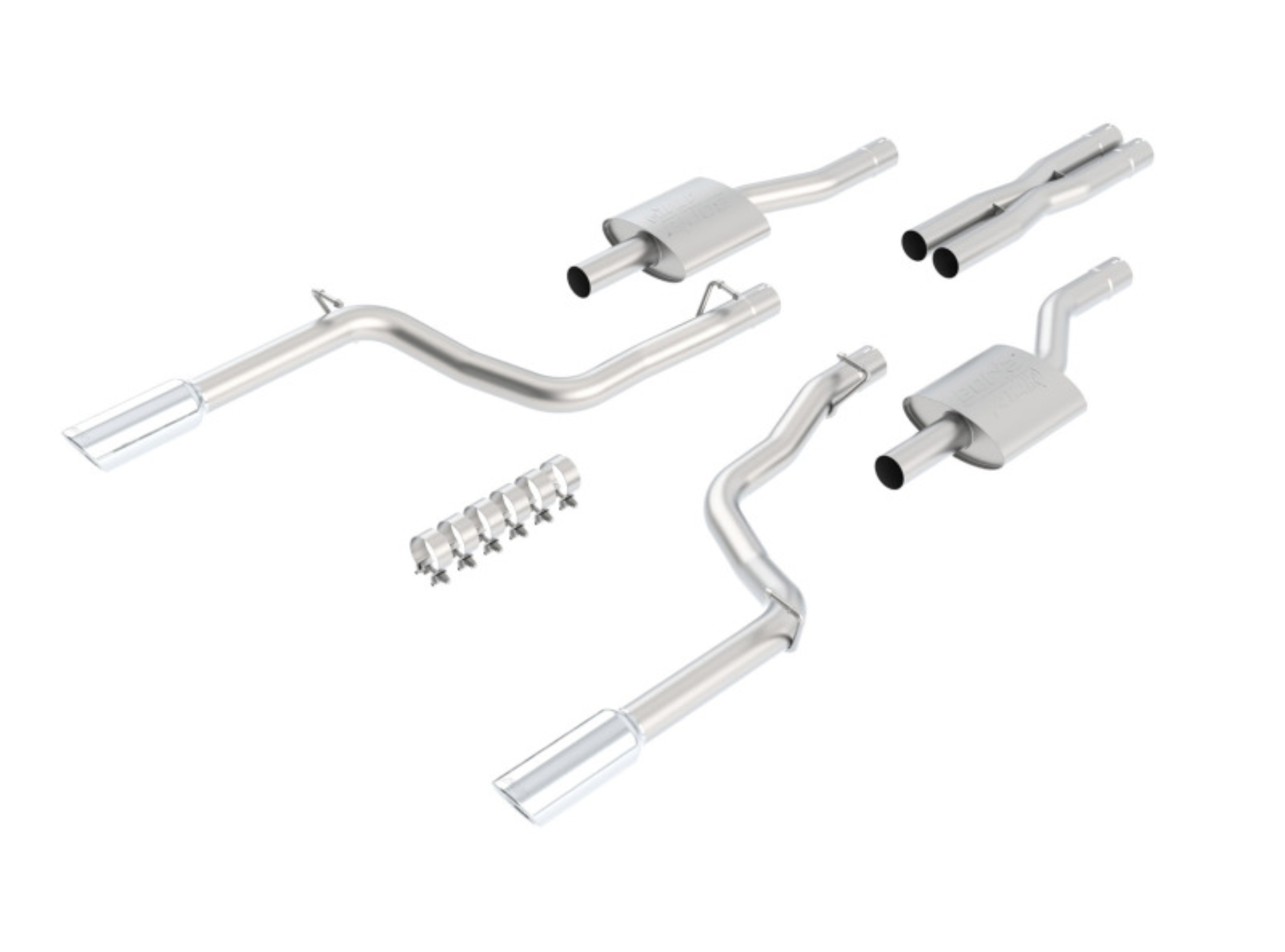 Picture of Borla 06-10 Dodge Charger SRT8 / 05-10 Chrysler 300 C SRT8 Aggressive ATAK Catback Exhaust