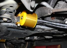 Picture of Whiteline 08+ Ford Focus / 04-09 Mazda 3 Front Anti-Lift/Caster - C/A Lower Inner Rear Bushing