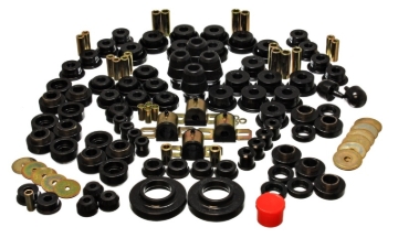 Picture of Energy Suspension 97-06 Jeep Wrangler TJ Black Hyper-Flex Master Bushing Set