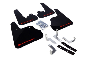 Picture of Rally Armor 12-16 Subaru Impreza 4D/5D Black UR Mud Flap w/Red Logo