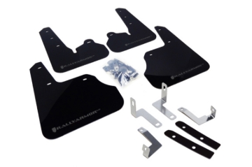 Picture of Rally Armor 12-16 Subaru Impreza 4D/5D Black UR Mud Flap w/Grey Logo