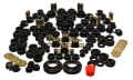 Picture of Energy Suspension 97-06 Jeep Wrangler TJ Black Hyper-Flex Master Bushing Set
