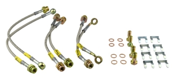 Picture of Goodridge 08-10 Chevy Cobalt SS Models w/ Brembo Calipers Stainless Steel Brake Lines Kit