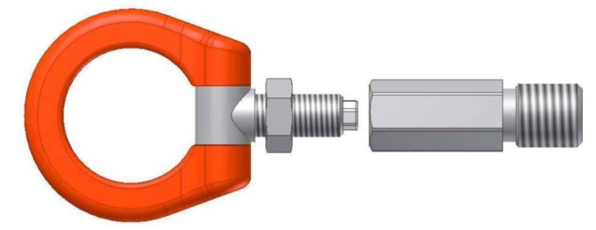 Picture of Cusco Tow Hook Swivel Joint Rear Nissan Fairlady Z/370 Z