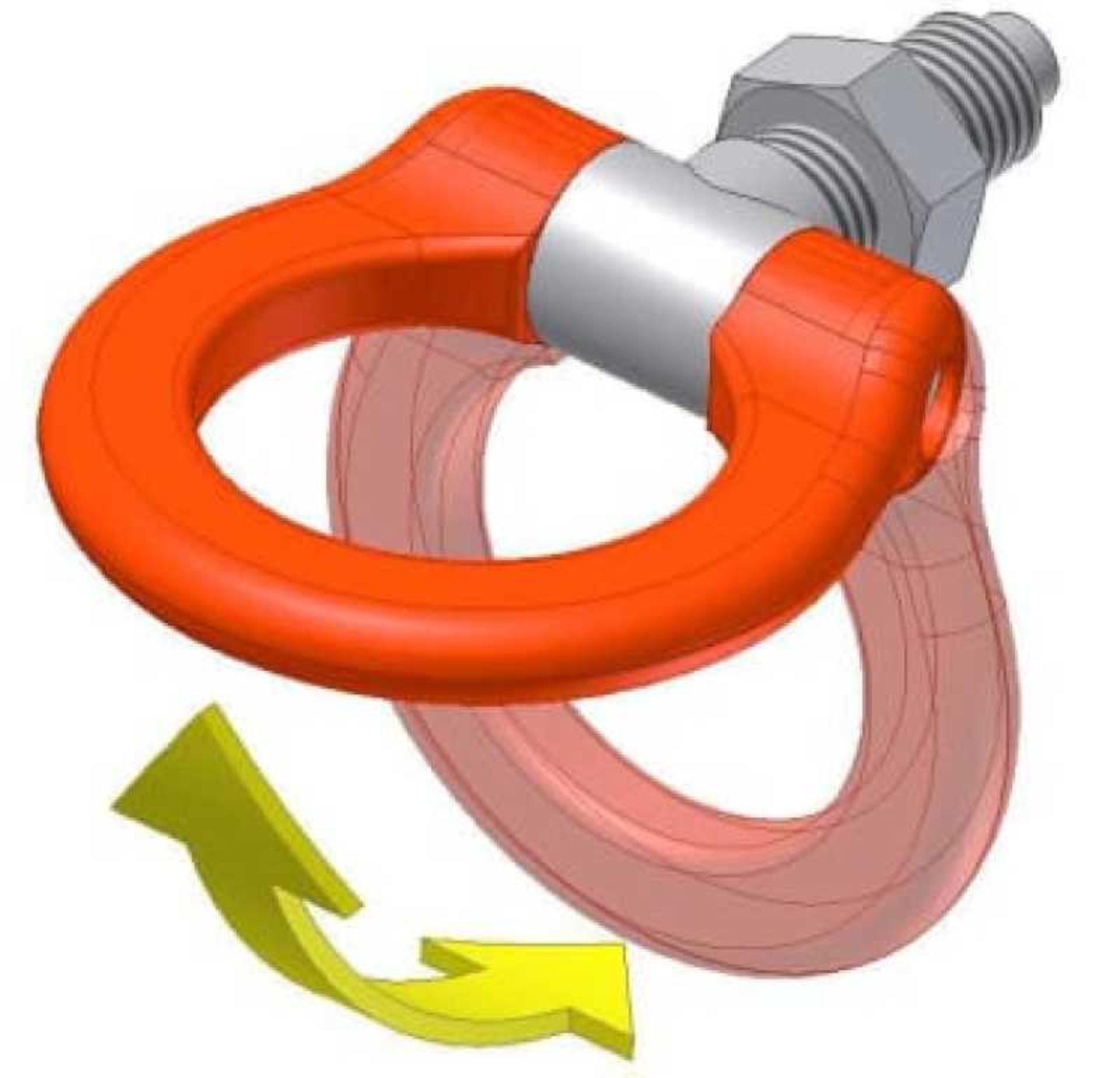 Picture of Cusco Tow Hook Swivel Joint Rear Honda Fit