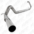 Picture of MBRP 1999-2003 Ford F-250/350 7.3L 4in Turbo Back Single No Muffler T409 SLM Series Exhaust System