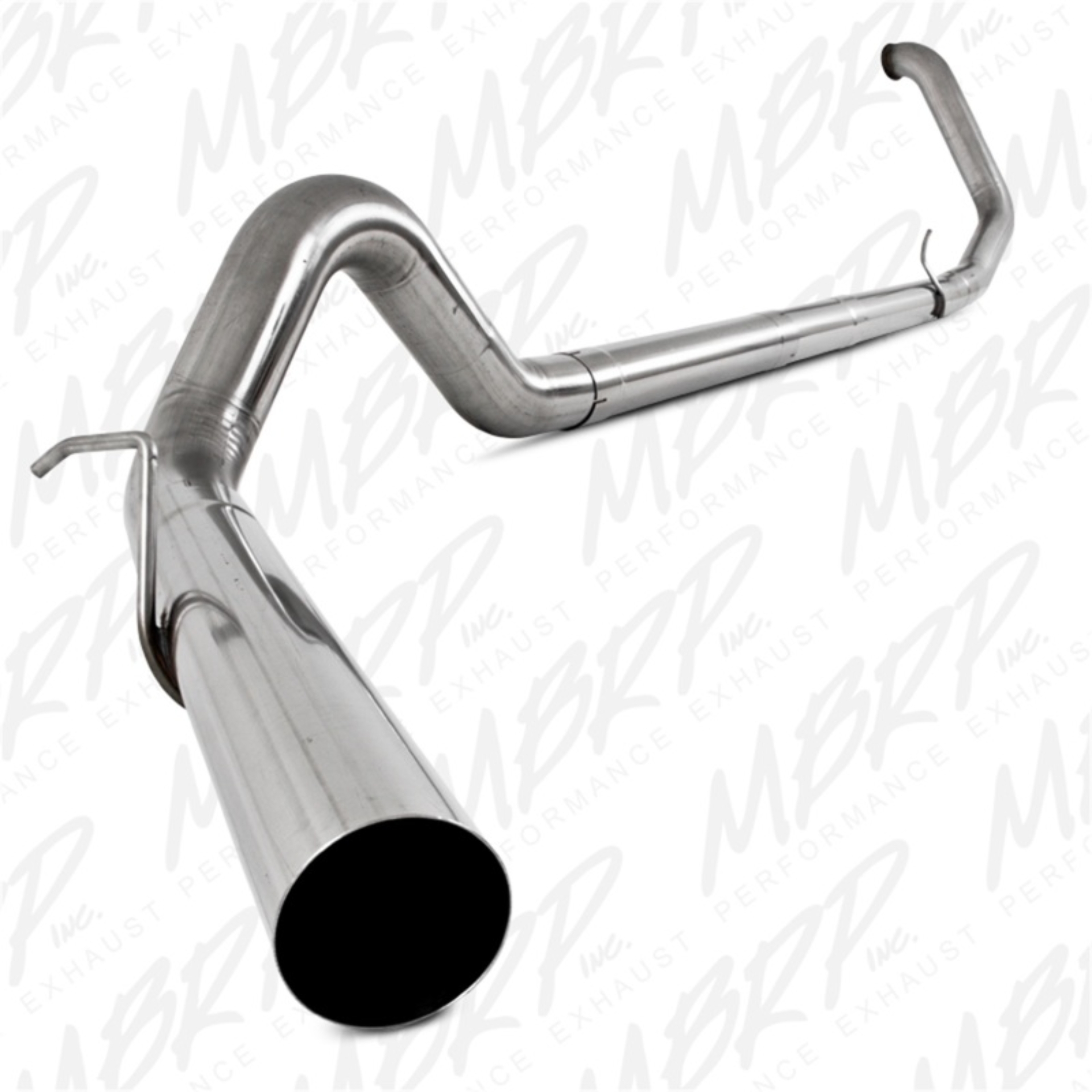 Picture of MBRP 1999-2003 Ford F-250/350 7.3L 4in Turbo Back Single No Muffler T409 SLM Series Exhaust System