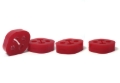 Picture of PERRIN Subaru / Universal 15mm ID 1.5in. Hole Offset Exhaust Hanger - Red (Sold Individually)