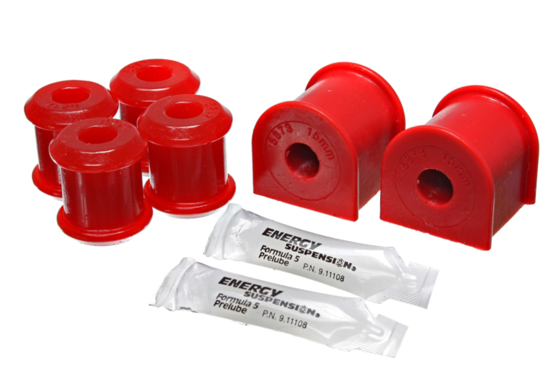 Picture of Energy Suspension ES Sway Bar Bushings-Red Bushing Kits - 5.5167R