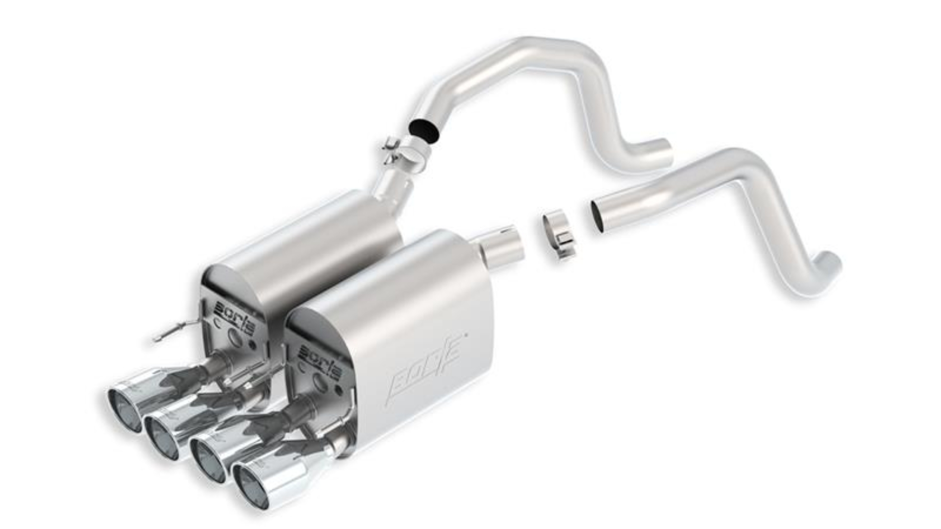Picture of Borla 05-08 Corvette Coupe/Conv 6.0L/6.2L 8cyl AT/MT 6spd S-Type II SS Exhaust (rear section only)