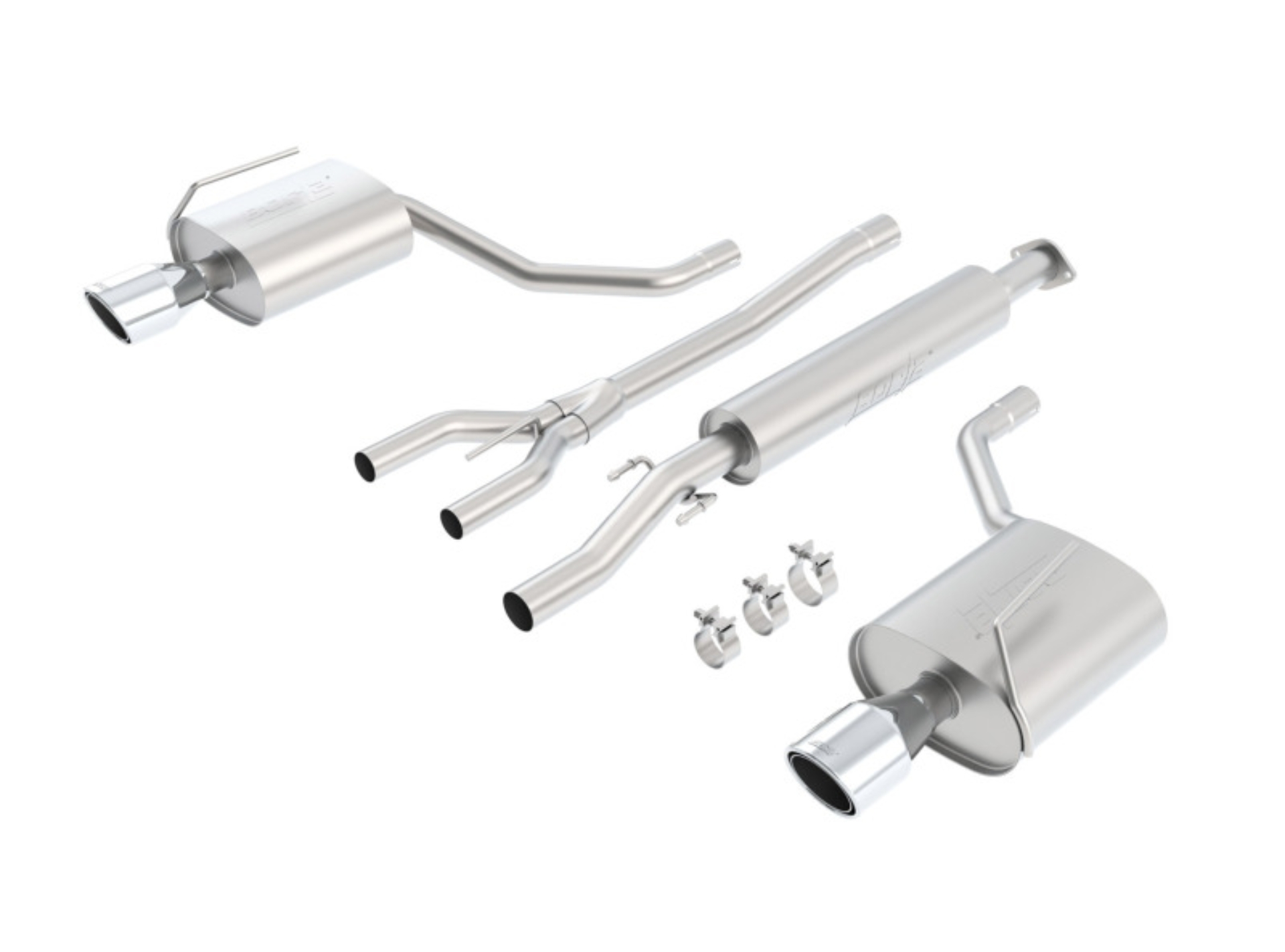 Picture of Borla 09-14 Nissan Maxima Sedan 4Dr 3.5L AT FWD SS Catback Exhaust