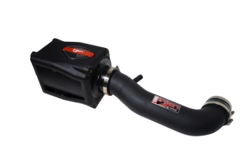 Picture of Injen 12-13 Jeep Wrangler JK 3.6L V6 Wrinkle Black Short Ram Intake w/ Power Flow Box