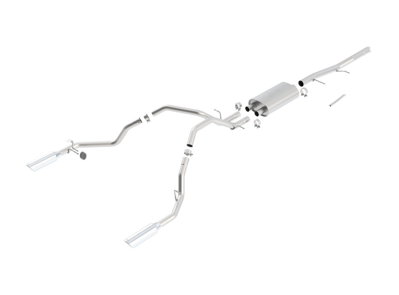 Picture of Borla 09-12 GMC Sierra 1500 / 09-12 Chevrolet Silverado 1500 SS Catback Exhaust