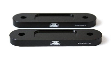 Picture of BLOX Honda S2000 Racing Front 12mm Thin Spacer Bump Steer Kit - Black (Lowered 1in and more)