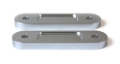 Picture of BLOX Honda S2000 Racing Front 12mm Thin Spacer Bump Steer Kit - Silver (Lowered 1in and more)