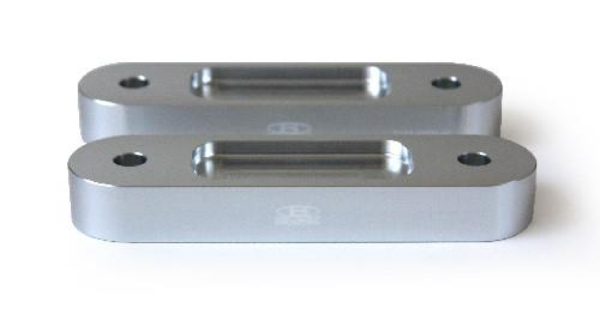 Picture of BLOX Honda S2000 Racing Front 20mm Thick Spacer Bump Steer Kit - Silver (Lowered 1in and more)