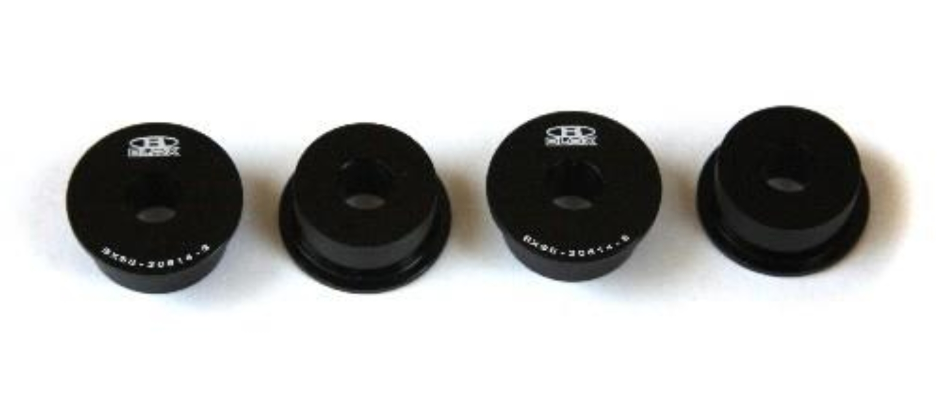 Picture of BLOX Racing Honda S2000 Steering Rack Rigid Bushing Kit - Black