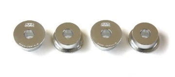 Picture of BLOX Racing Honda S2000 Steering Rack Rigid Bushing Kit - Silver