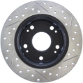 Picture of Sport Drilled & Slotted Brake Rotor; Rear Right