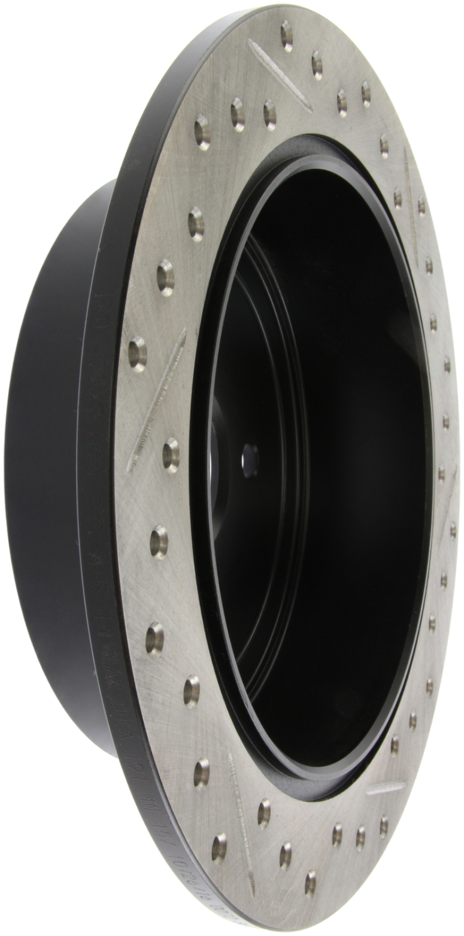 Picture of Sport Drilled & Slotted Brake Rotor; Rear Right