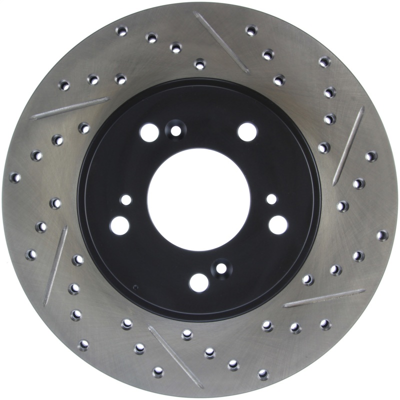 Picture of Sport Drilled & Slotted Brake Rotor; Front Left