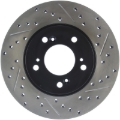 Picture of Sport Drilled & Slotted Brake Rotor; Front Left