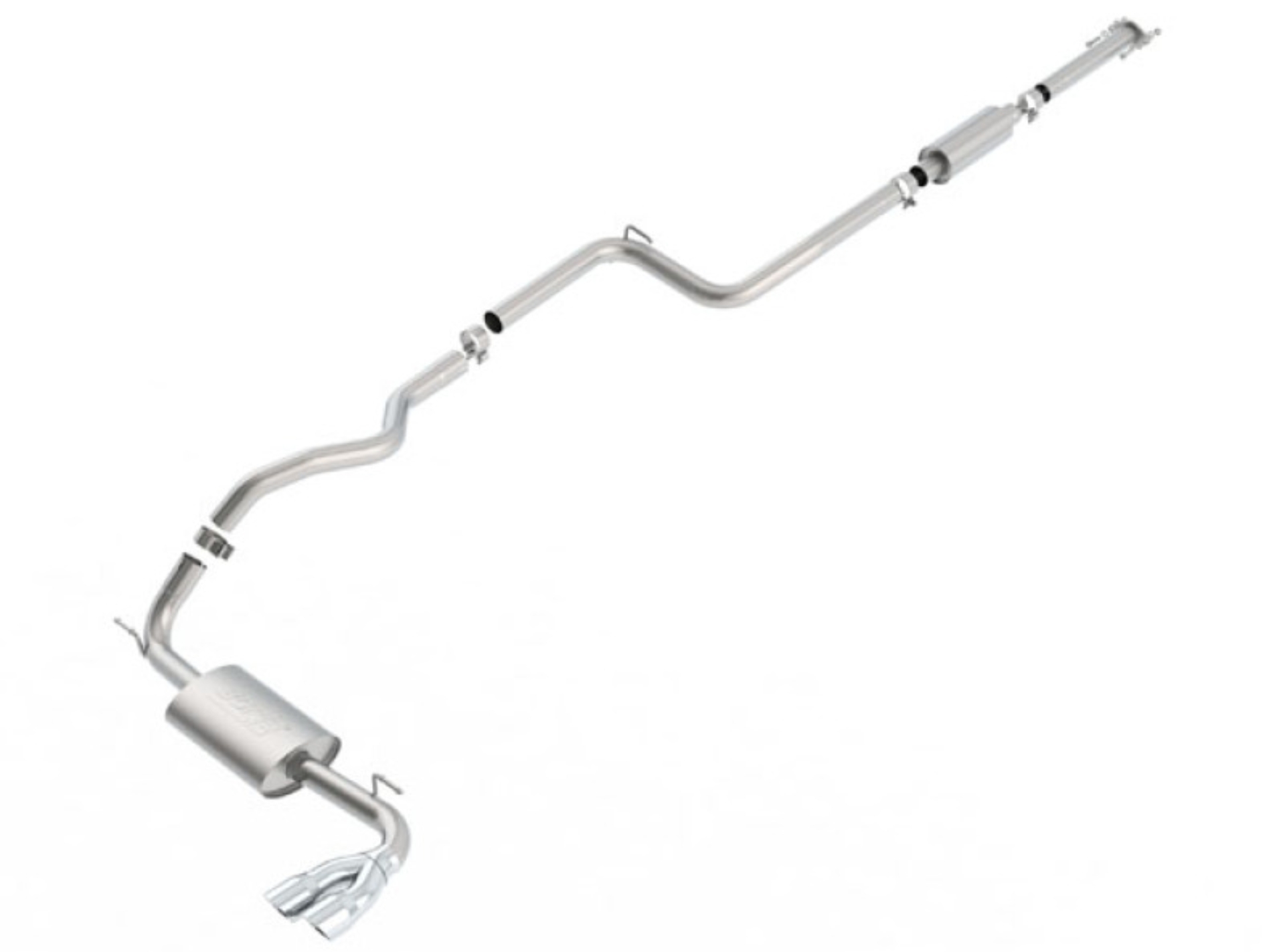 Picture of Borla 12-16 Ford Focus SE Hatchback w/o Sport Package 2.0L 4cyl SS Catback Exhaust