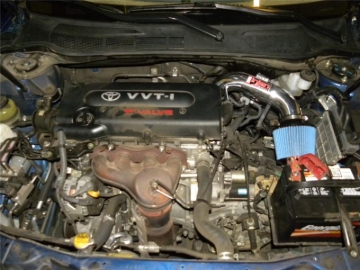 Picture of Injen 07-09 Toyota Camry 2.4L 4Cyl Polished Tuned Air Intake w/ Air Fusion/Air Horns/Web Nano Filter
