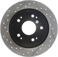 Picture of Sport Drilled & Slotted Brake Rotor; Rear Right