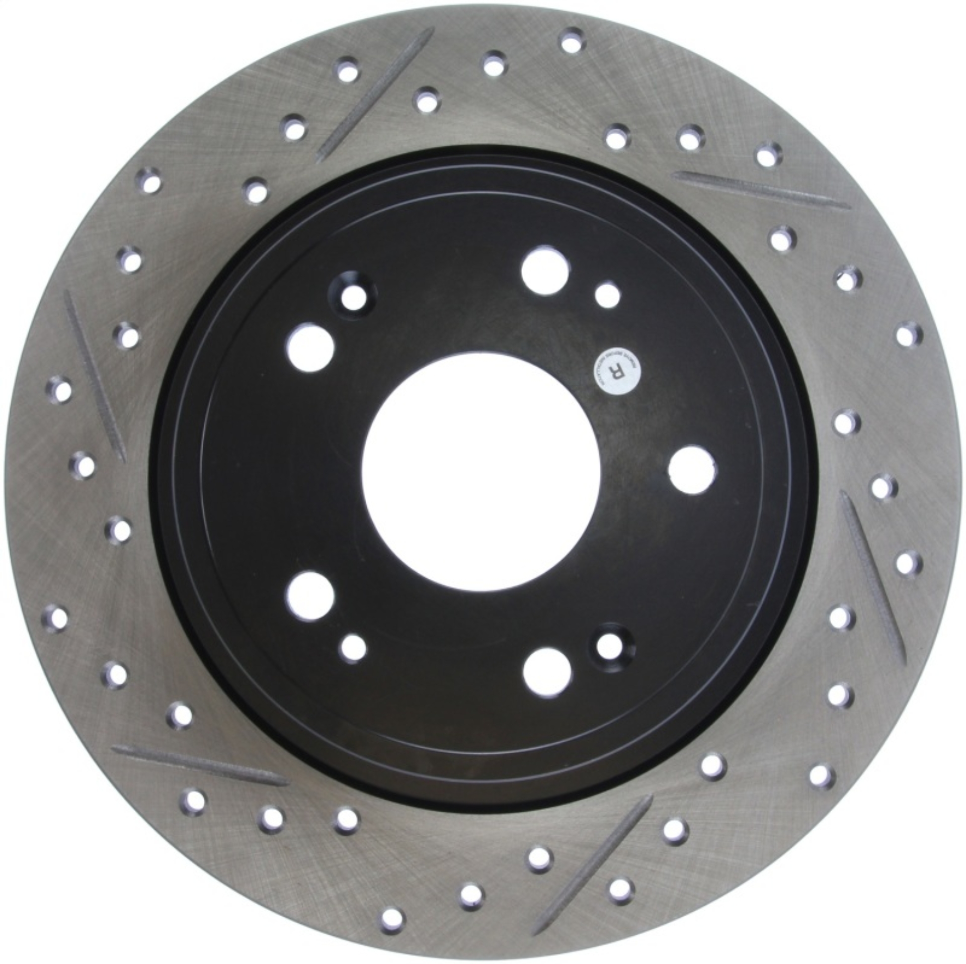 Picture of Sport Drilled & Slotted Brake Rotor; Rear Right