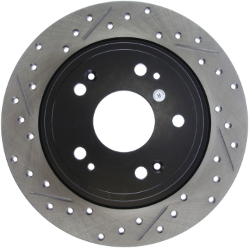 Picture of Sport Drilled & Slotted Brake Rotor; Rear Right