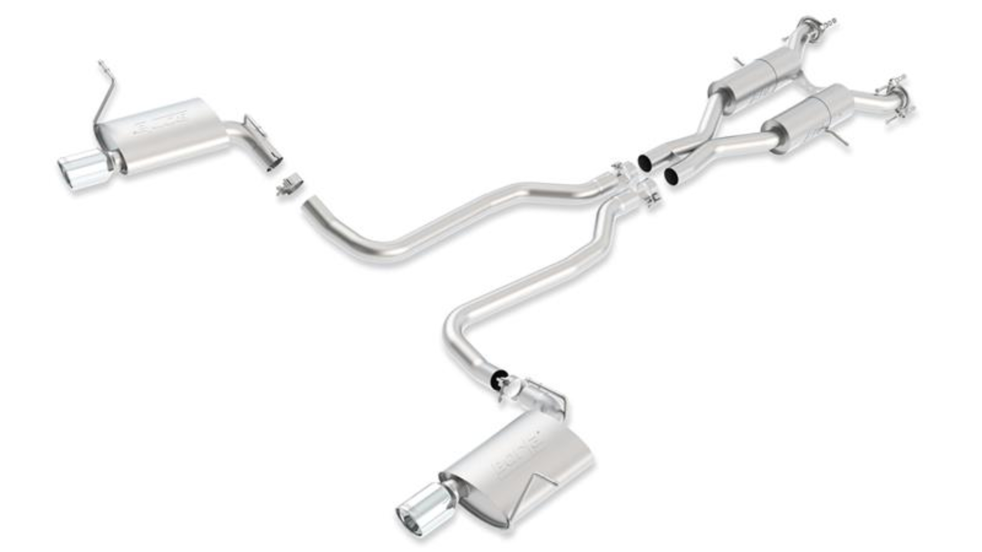 Picture of Borla 11-16 Jeep Grand Cherokee Limited/Laredo 5.7L 8cyl 4WD/RWD SS Catback Exhaust