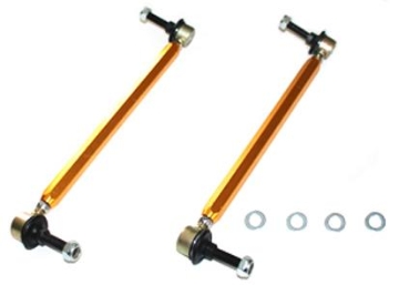 Picture of Whiteline 02-06 R53 & 06+ R56 Mini Cooper S Front Swaybar link kit-adjustable ball end links