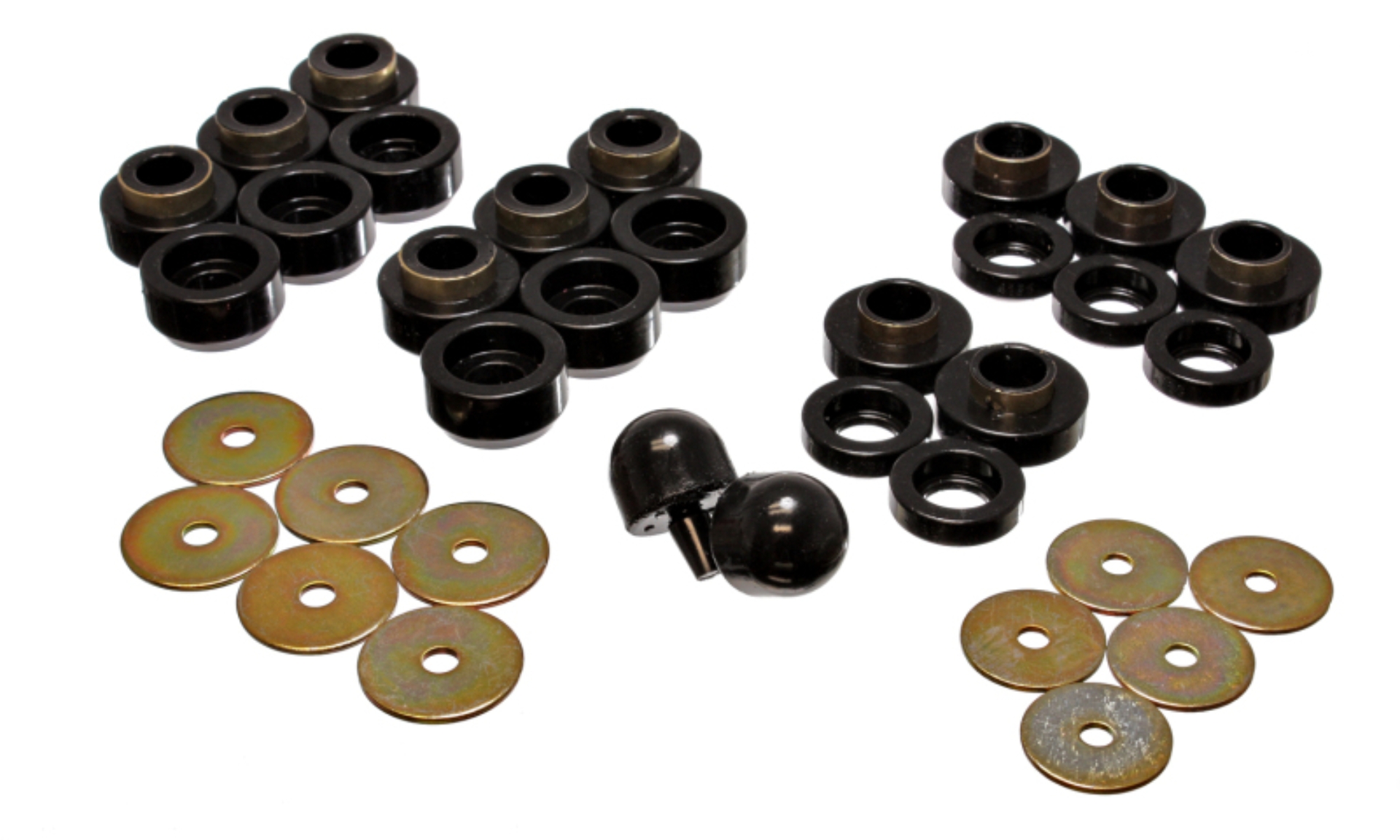 Picture of Energy Suspension ES Body Mounts-Black Bushing Kits - 2.4107G