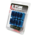 Picture of Wheel Mate Monster Open End Lug Nut Set of 20 - Blue 14x1.50