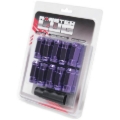 Picture of Wheel Mate Monster Open End Lug Nut Set of 20 - Purple 14x1.50