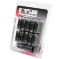 Picture of Wheel Mate Monster Locking Lug Nut Set of 4 - Black Chrome 14x1.50