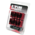 Picture of Wheel Mate Monster Locking Lug Nut Set of 4 - Red 14x1.50