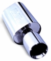 Picture of Borla Wailtail Oval 2-1/4in x 5in Side Round Out Boomer Muffler