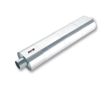 Picture of Borla 3in ID In/Out x 34in x 8.5 in x 5.5in Oval XR-1 Multi-core Racing Muffler