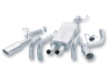 Picture of Borla 04-05 Dodge Ram 1500 ST/SLT / 05 Laramie/Hemi Split Side Exit/Oval Tip SS CatBack Exhaust
