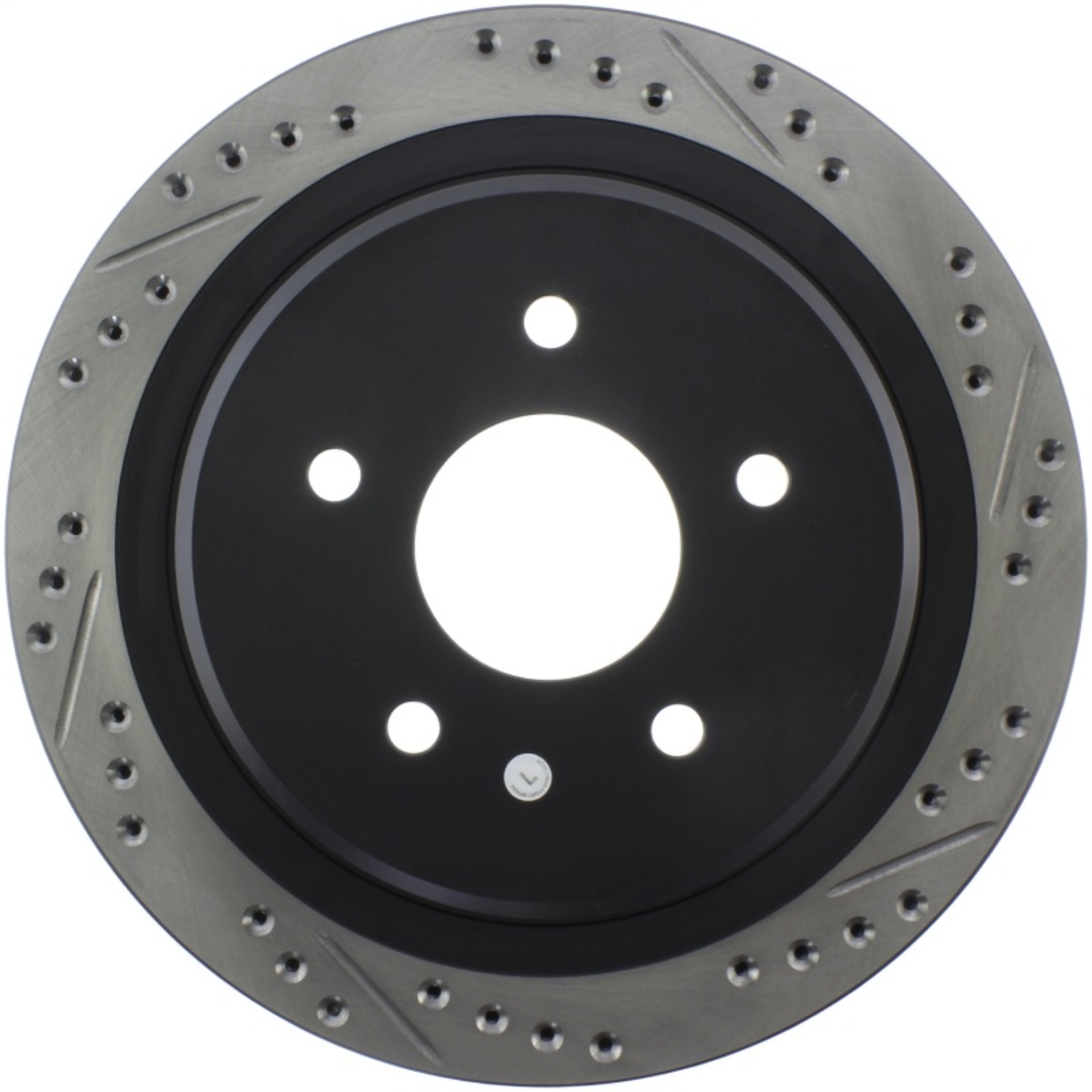 Picture of Sport Drilled & Slotted Brake Rotor; Rear Left