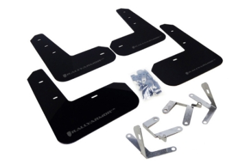 Picture of Rally Armor 13-17 Subaru BRZ/Toyota FR-S Black UR Mud Flap w/Grey Logo