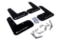 Picture of Rally Armor RAL UR Blk Flap/Wht Logo Mud Flaps - MF23-UR-BLK/WH