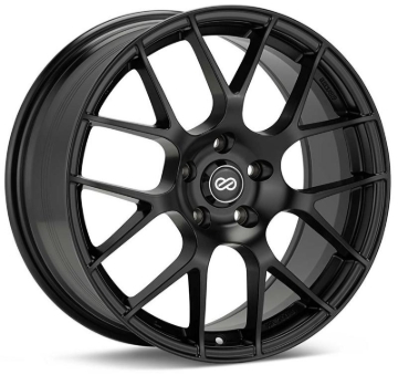 Picture of Enkei Raijin 18x8 45mm Offset 5x114.3 Bolt Pattern 72.6 Bore Dia Matte Black Wheel