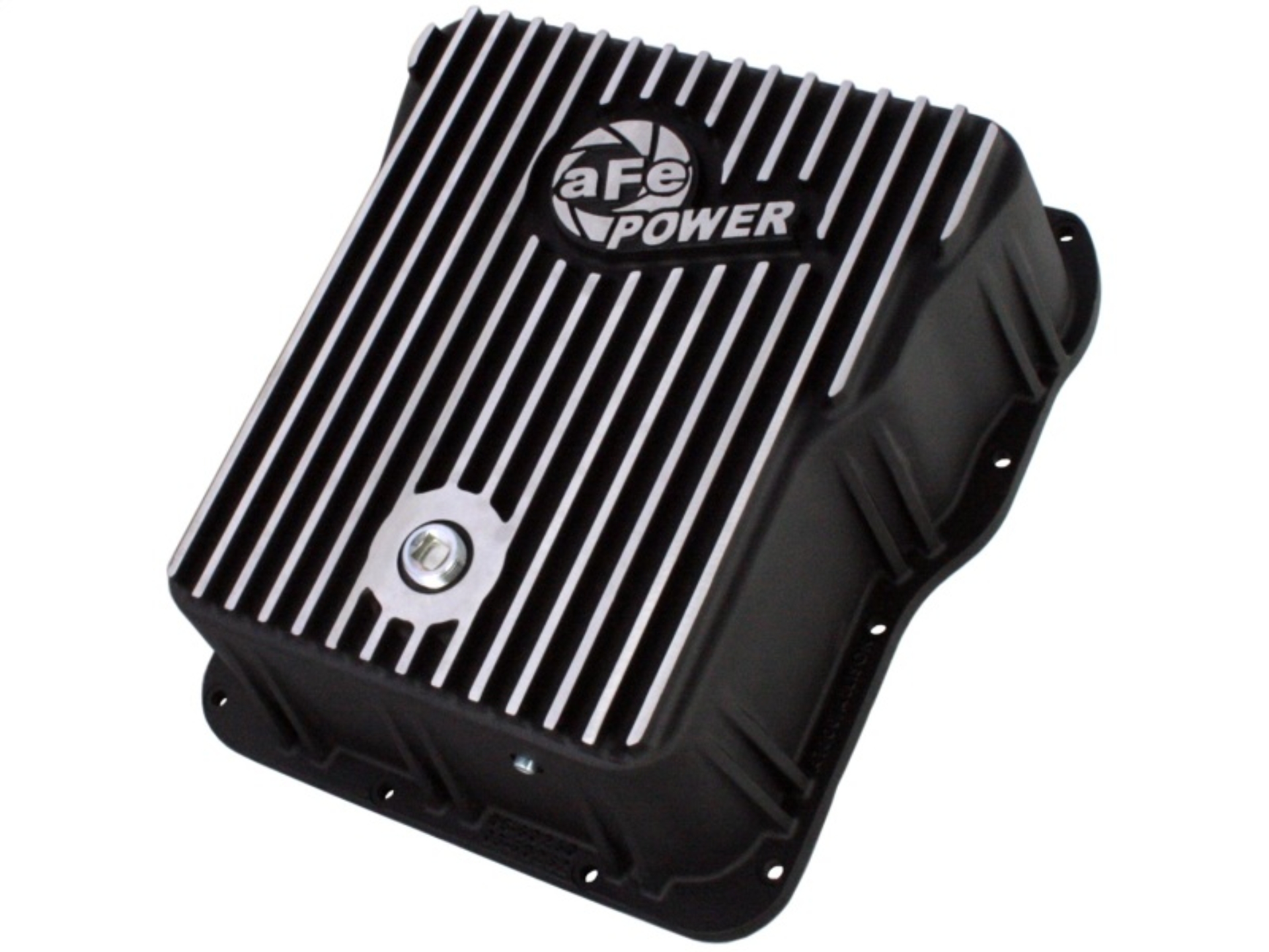 Picture of aFe Power Cover Trans Pan Machined Trans Pan GM Diesel Trucks 01-12 V8-6.6L Machined