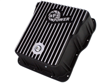 Picture of aFe Power Cover Trans Pan Machined Trans Pan GM Diesel Trucks 01-12 V8-6.6L Machined