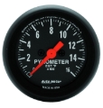 Picture of Autometer Z-Series 52mm 0-1600 Def F Full Sweep Electronic Pyrometer Gauge