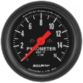 Picture of Autometer Z-Series 52mm 0-1600 Def F Full Sweep Electronic Pyrometer Gauge