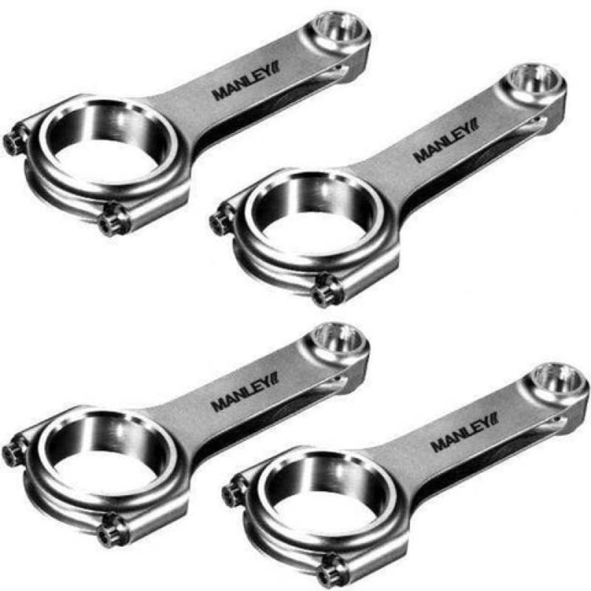 Picture of Manley Honda 02-Up CR-V 2.4L VTEC DOHC H-Beam Conn Rod Set - 5.984 in.